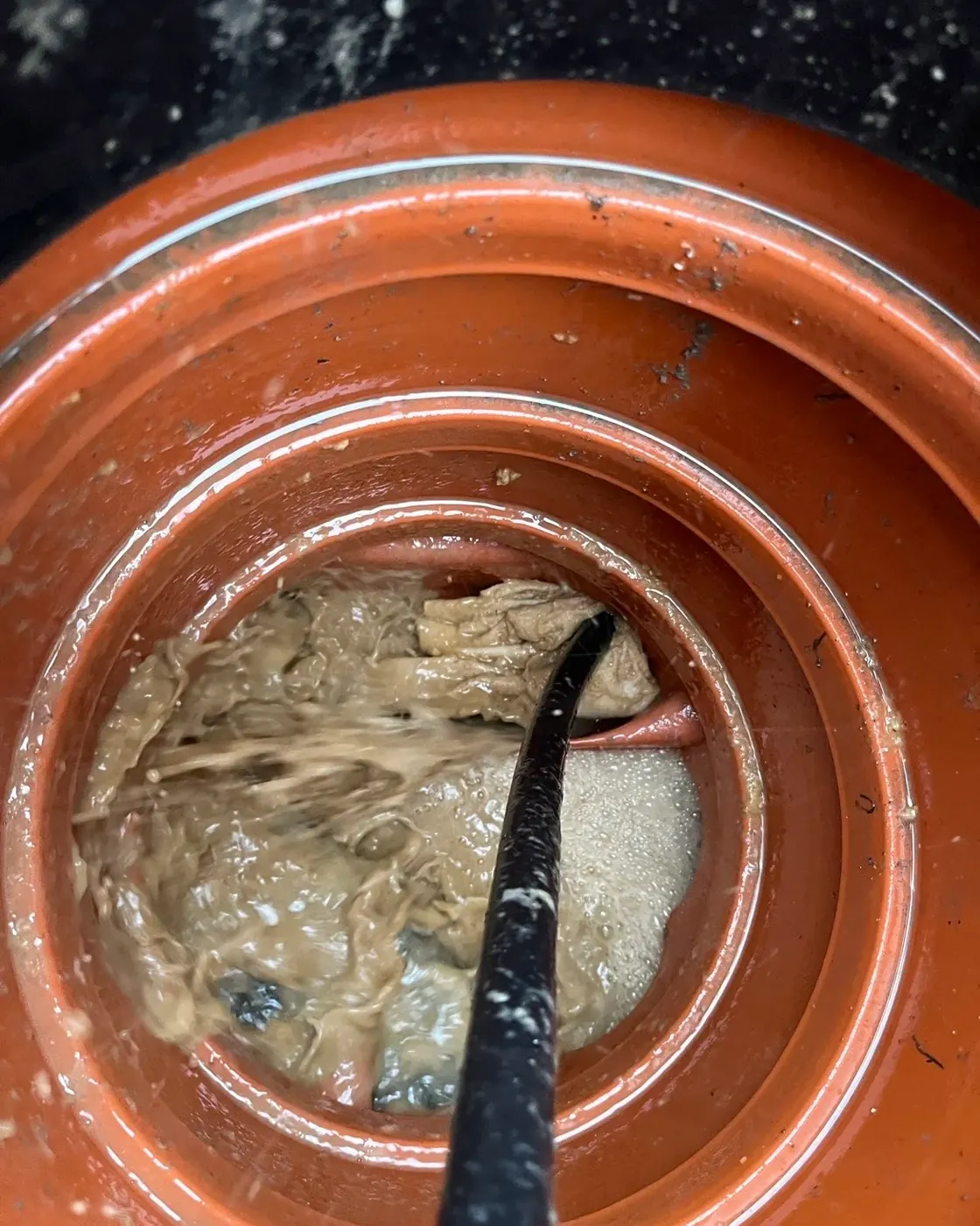 Chamber back to a clear run