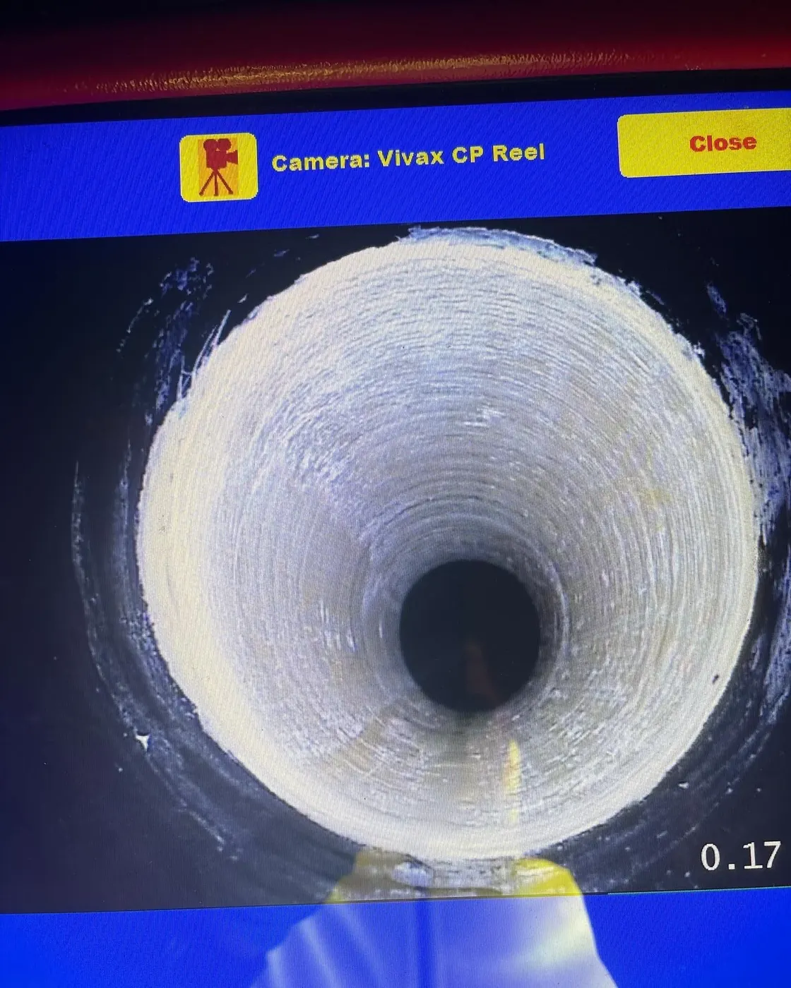 A relined pipe, no digging